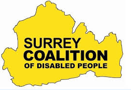 Surrey Coalition of Disabled People logo